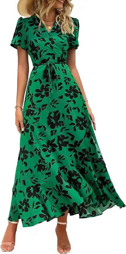 Pretty garden maxi dresses Product