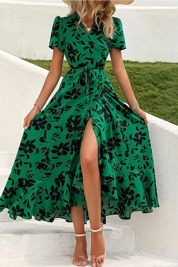 Pretty garden maxi dresses Product